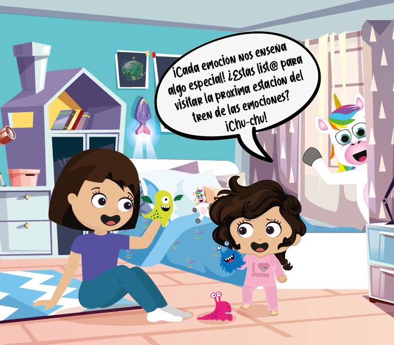 El color de las emociones: El miedo para niños