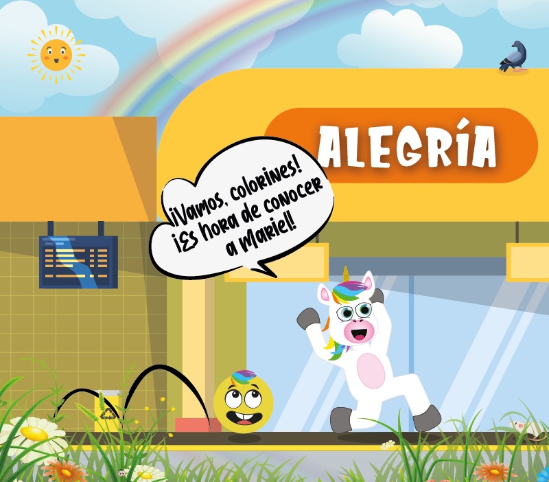 El color de las emociones: La alegría para niños