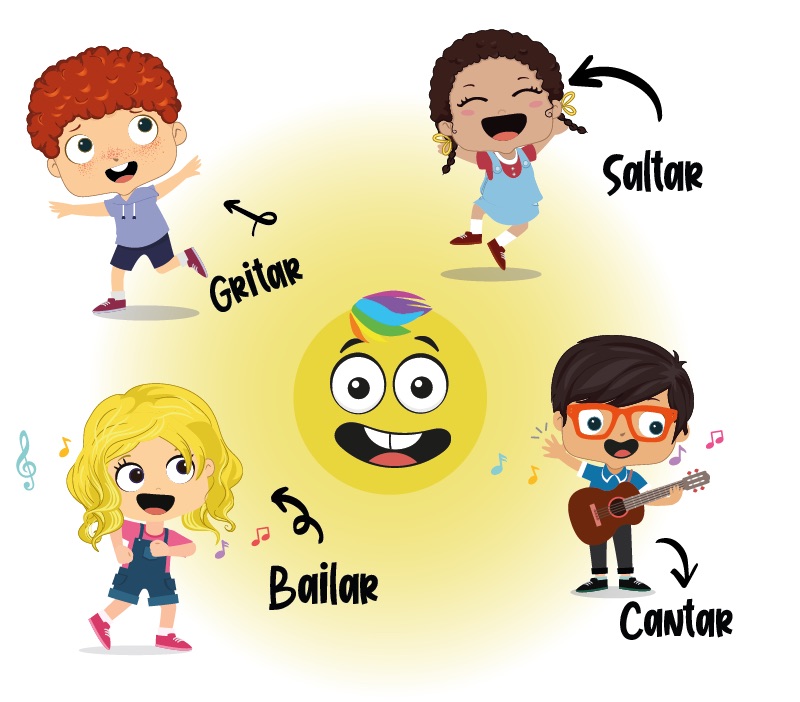 El color de las emociones: La alegría para niños