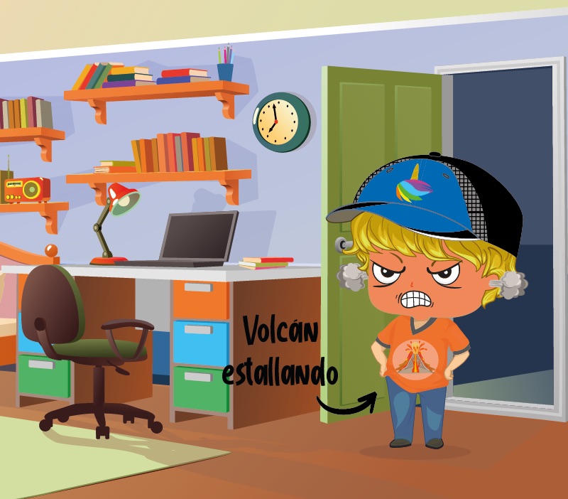 El color de las emociones: El enojo para niños