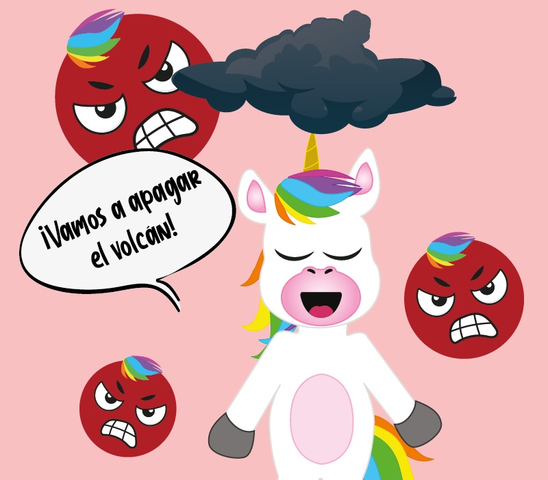 El color de las emociones: El enojo para niños