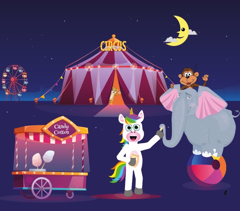 Colorin cuenta El mono y el leopardo para niños