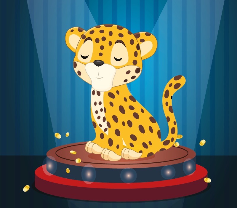 Colorin cuenta El mono y el leopardo para niños