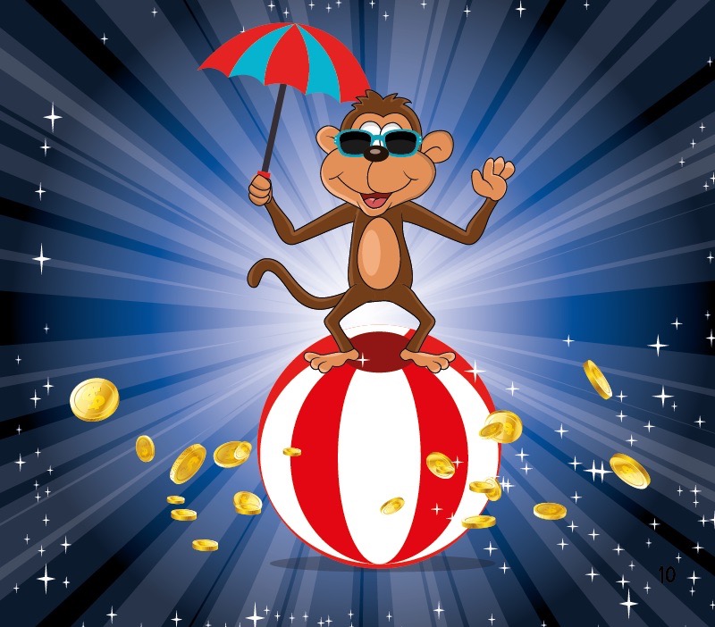 Colorin cuenta El mono y el leopardo para niños