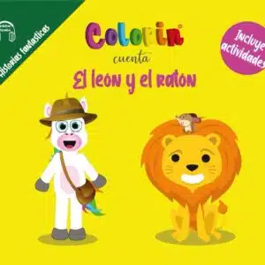 Colorin cuenta El león y el ratón para niños