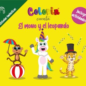 Colorin cuenta El mono y el leopardo para niños