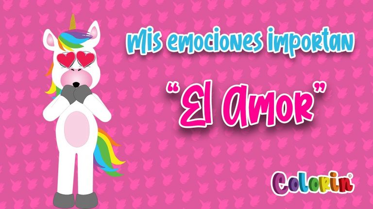 El color de las emociones de los niños : el amor
