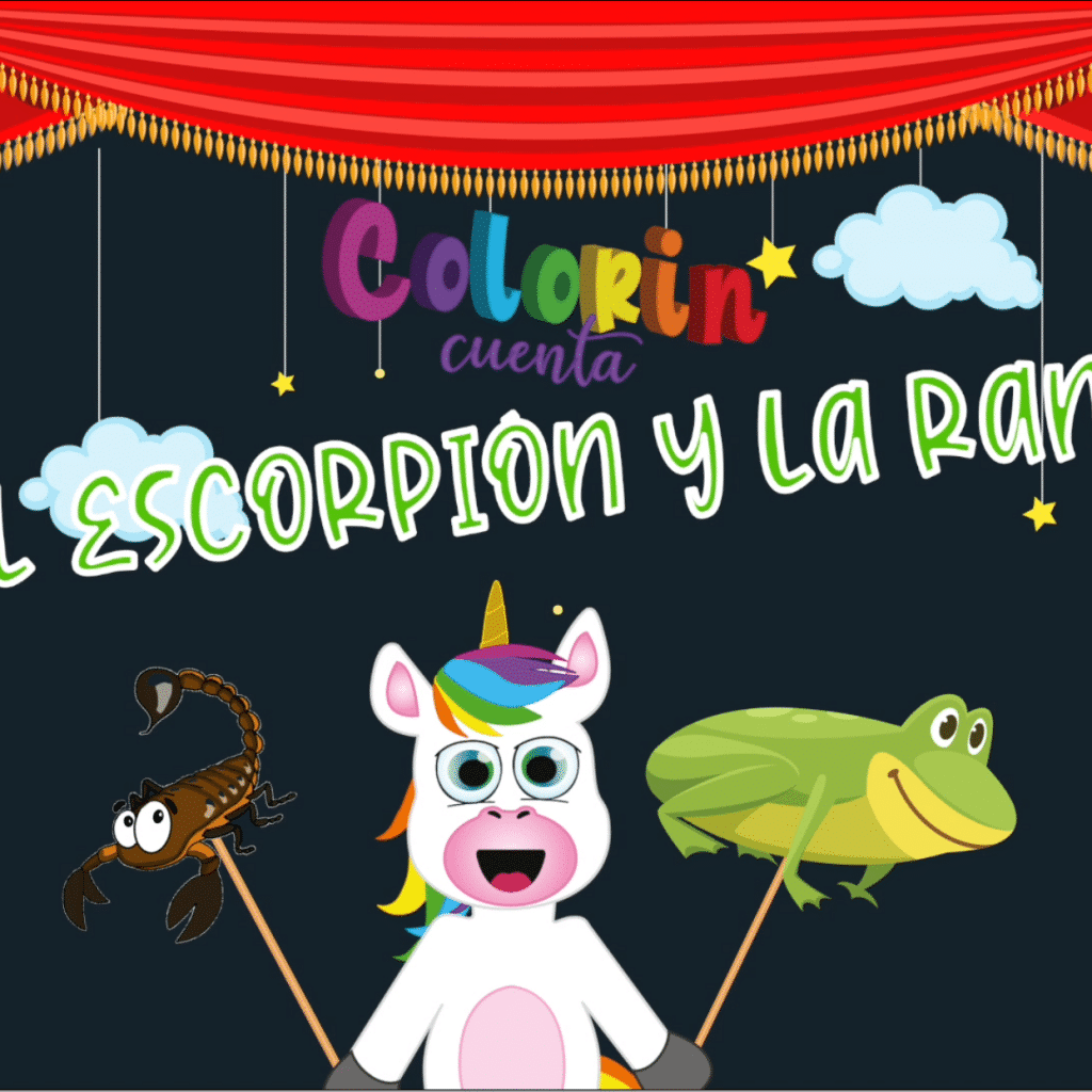 La fábula de El escorpión y la rana Cuentos cortos