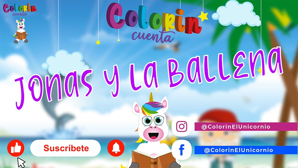 La Historia De Jonas Y La Ballena Para Niños - Colorin Cuenta