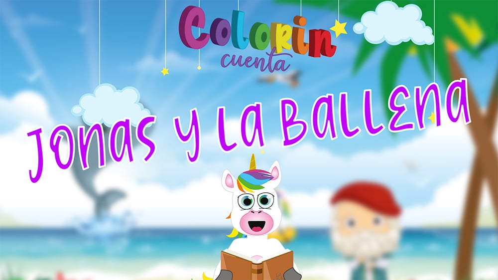 Colorin cuenta Jonás y la ballena para niños