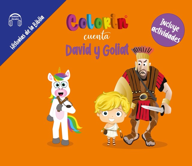 Colorin cuenta David y Goliat para niños
