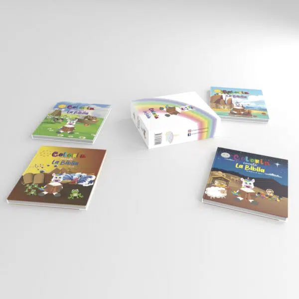 Colorin cuenta la Biblia - Set de 4 libros