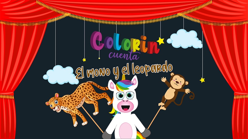 Fábula infantil el mono y el leopardo