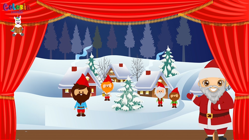 Cuento infantil La casa de Santa Claus