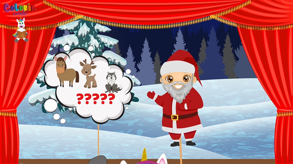 Los renos de Santa Claus