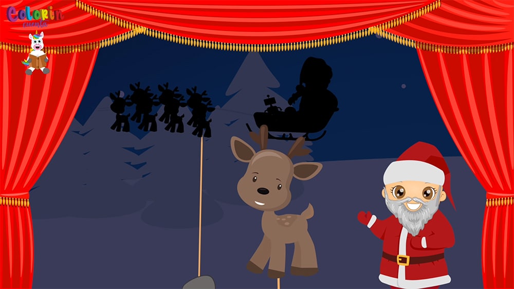 Los renos de Santa Claus