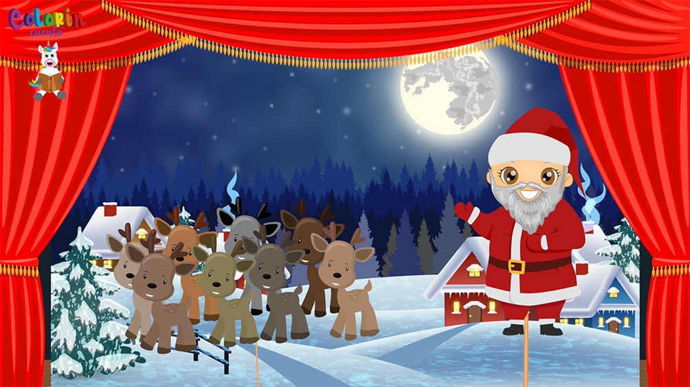 Los renos de Santa Claus