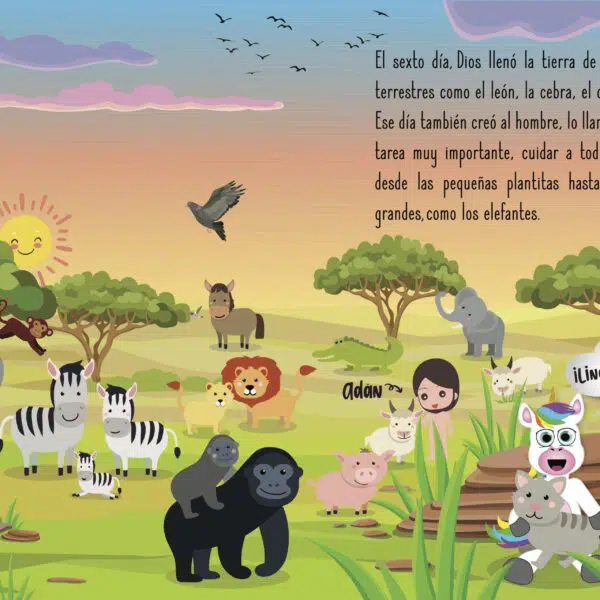 Colorin cuenta la Biblia Genesis
