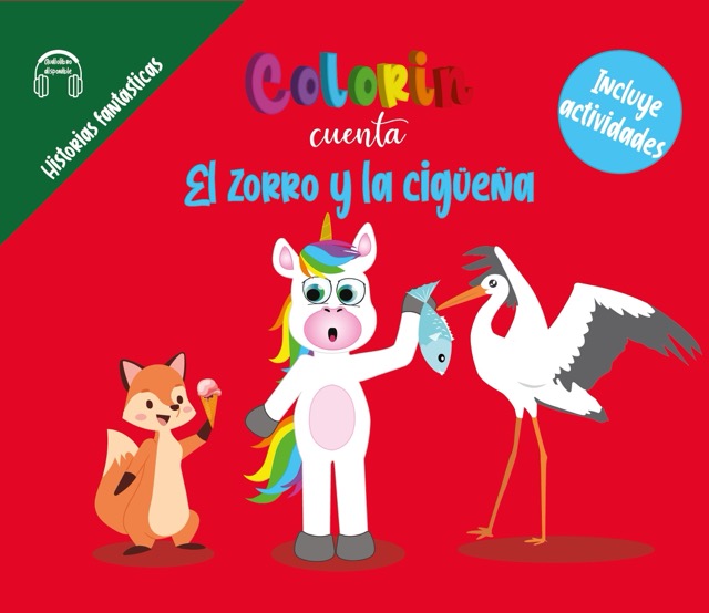 Fábula El zorro y la cigüeña para niños