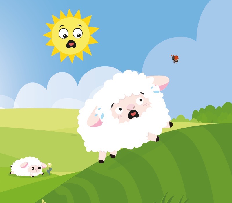 Colorin cuenta El pastorcito y el lobo para niños