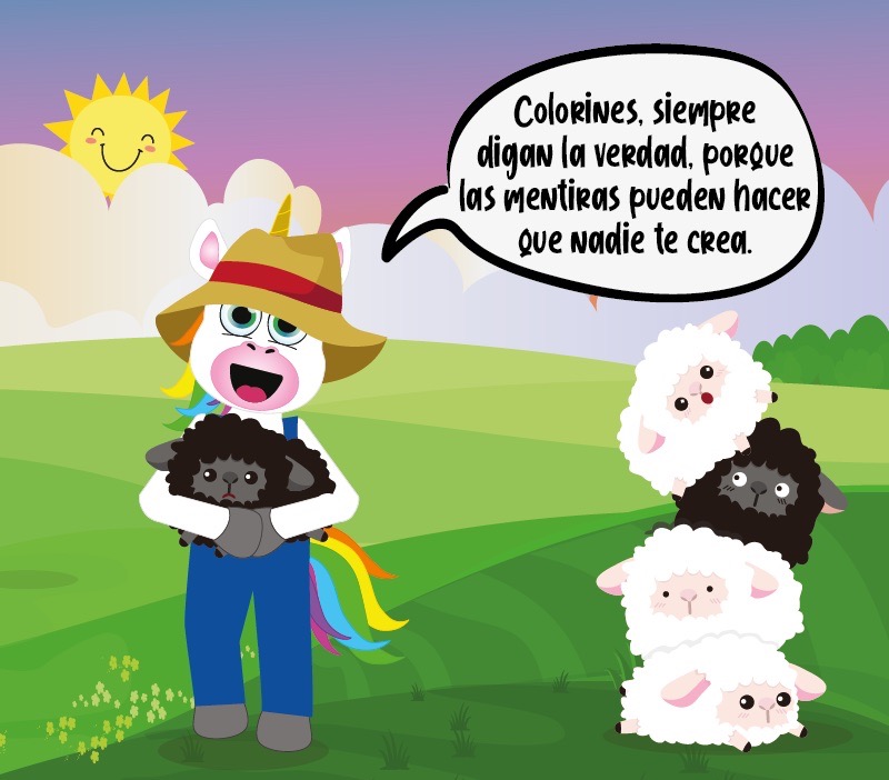 Colorin cuenta Pedro y el lobo para niños