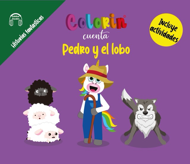 Colorin cuenta Pedro y el lobo para niños