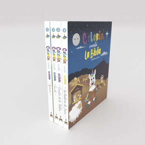 los 4 libros de Colorin cuenta la Biblia