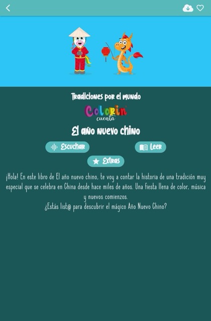 App Colorin Cuenta tablet