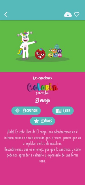 App Colorin Cuenta movil