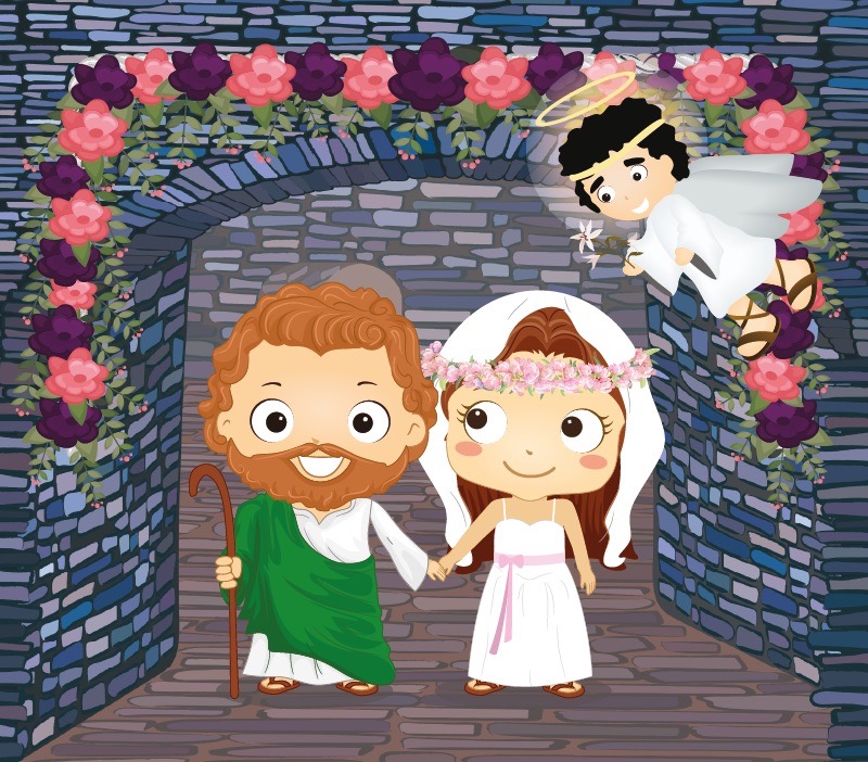 Colorin cuenta El nacimiento de Jesús para niños