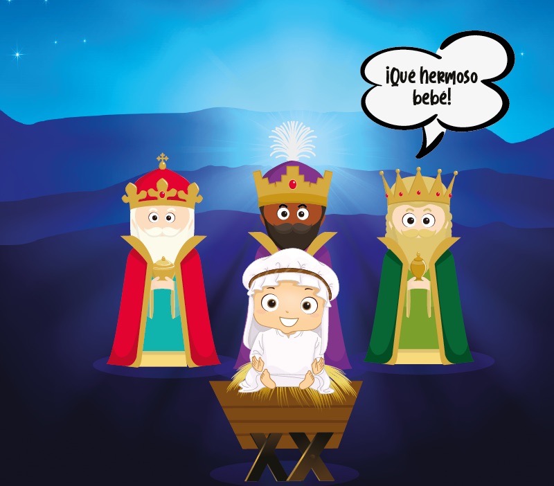 Colorin cuenta El nacimiento de Jesús para niños