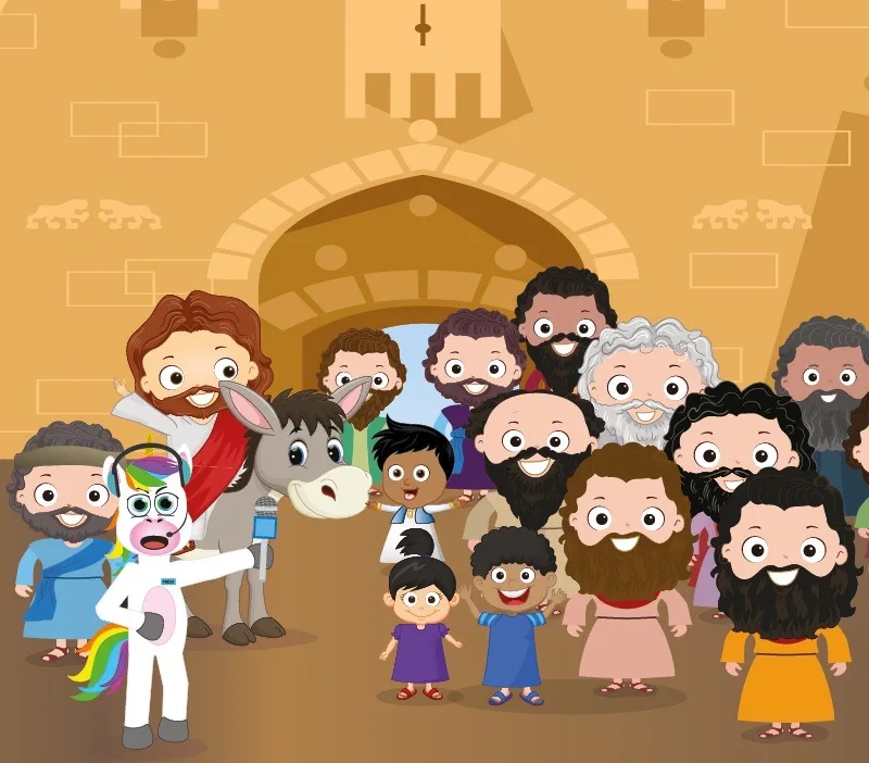 Colorin cuenta El juicio de Jesús para niños