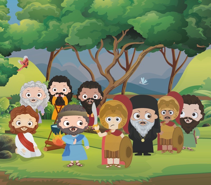 Colorin cuenta El juicio de Jesús para niños