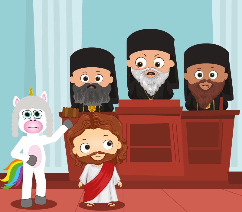 Colorin cuenta El juicio de Jesús para niños