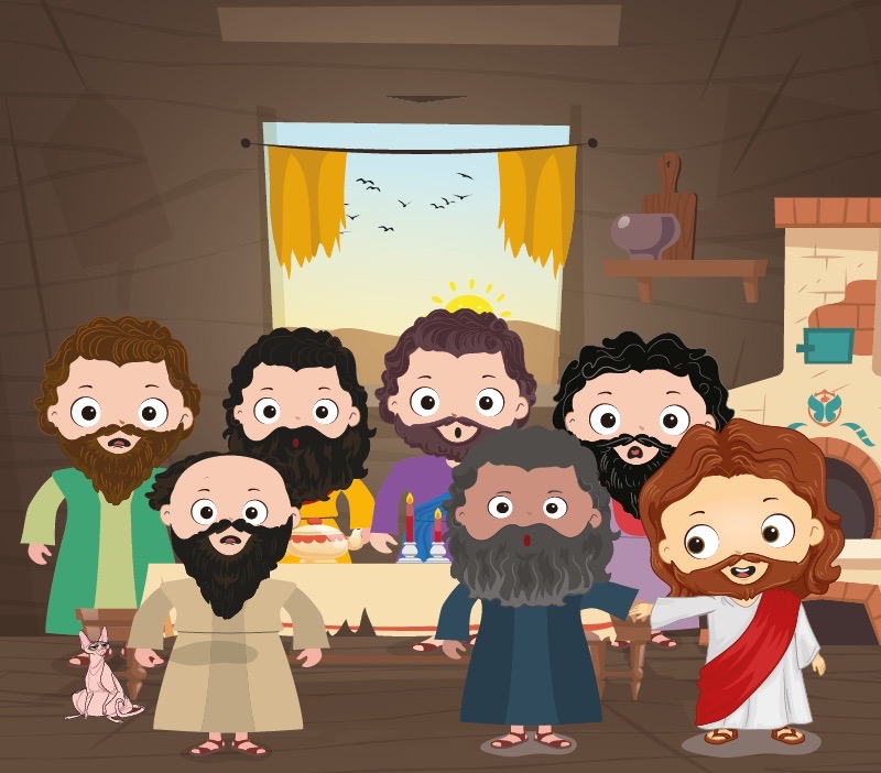 Colorin cuenta El juicio de Jesús para niños