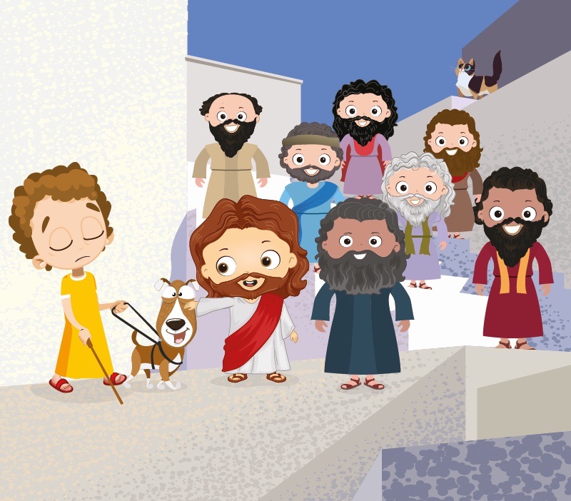 Colorin cuenta Los milagros de Jesús para niños