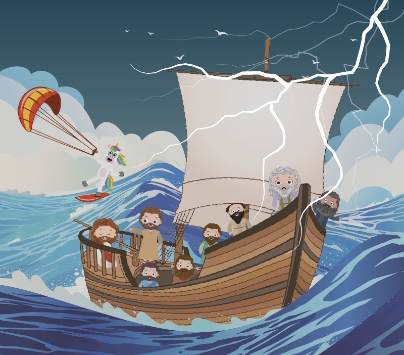 Colorin cuenta Los milagros de Jesús para niños