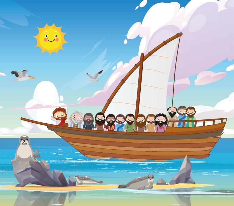 Colorin cuenta Los milagros de Jesús para niños