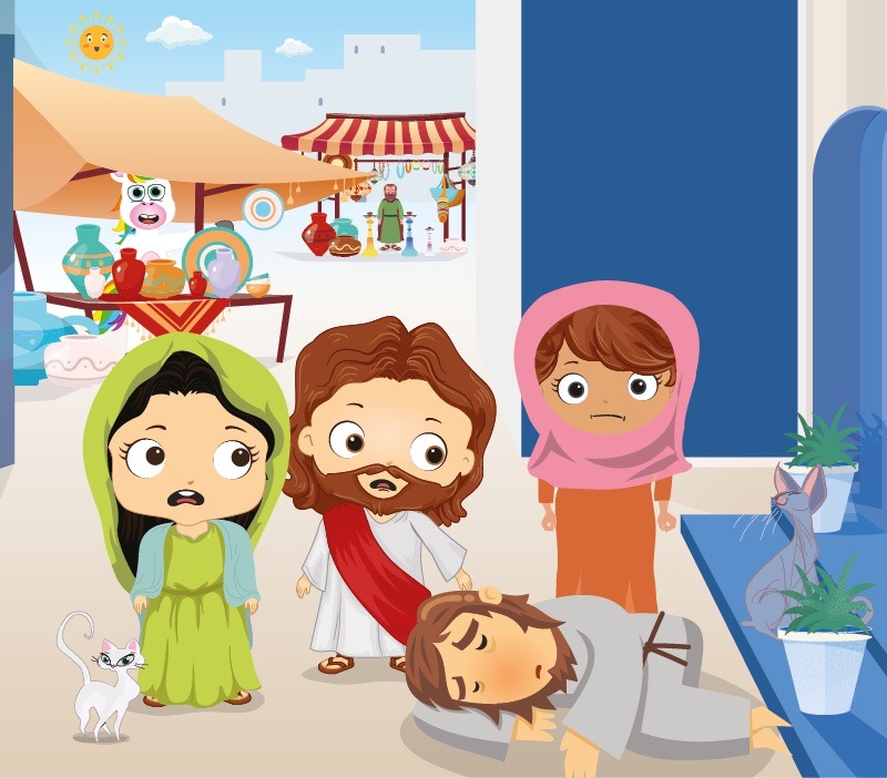 Colorin cuenta Los milagros de Jesús para niños