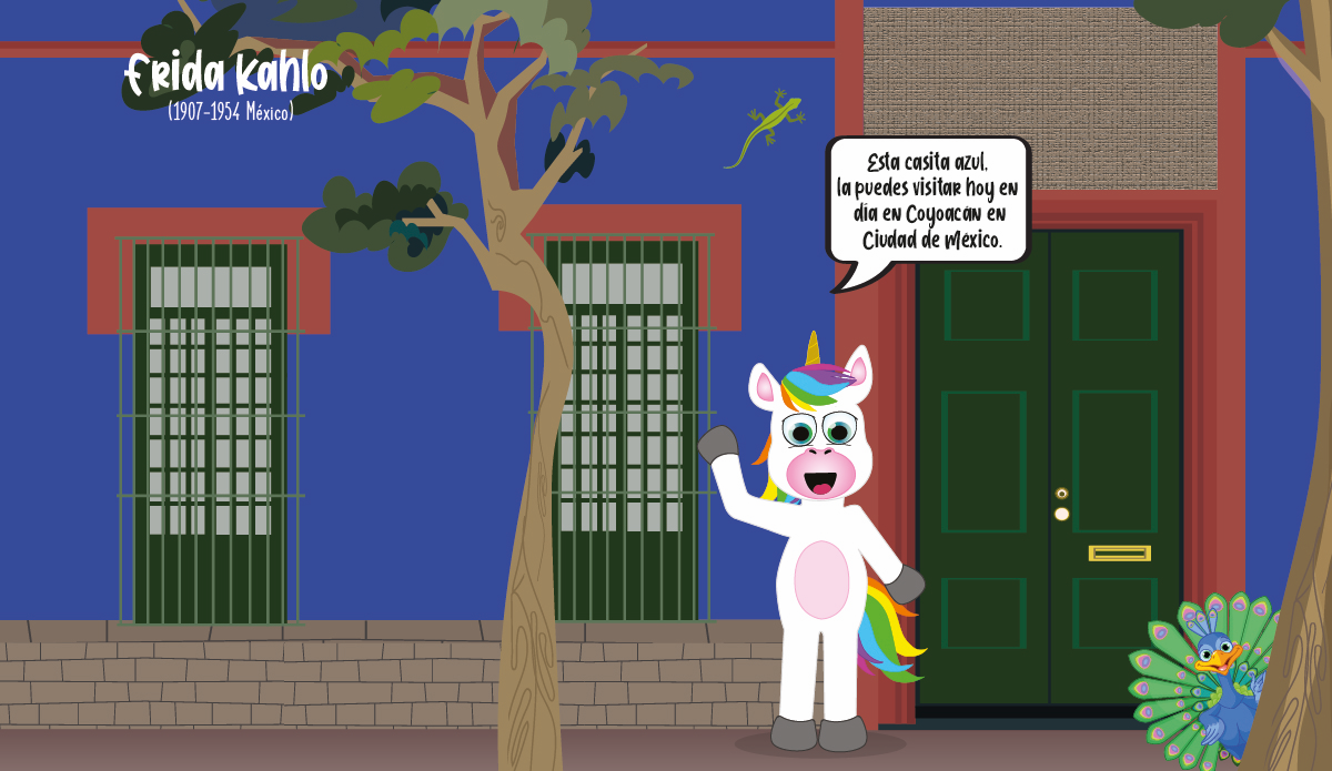 Biografía de Frida Kahlo para niños