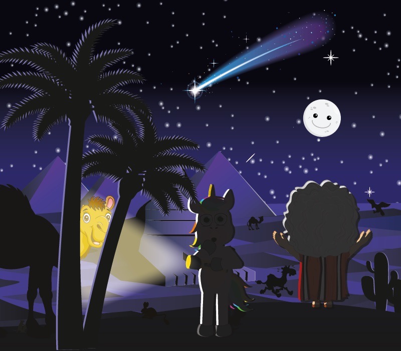 Colorin cuenta Moisés para niños