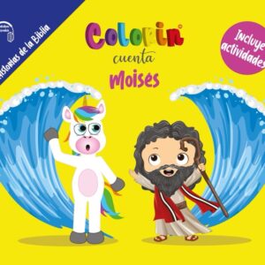 Colorin cuenta Moisés para niños