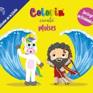 Colorin cuenta Moisés para niños