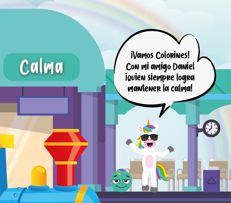 El color de las emociones: La calma para niños