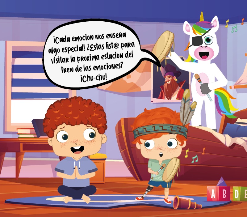 El color de las emociones: La calma para niños