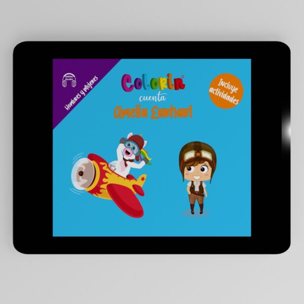 Colorin cuenta Amelia Earhart