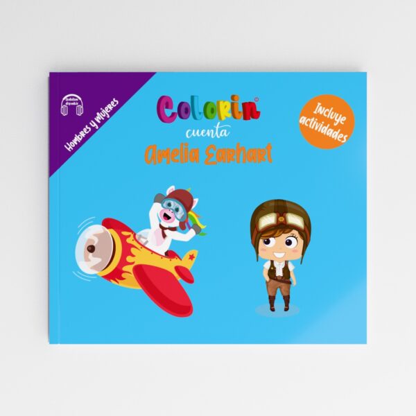 Colorin cuenta Amelia Earhart