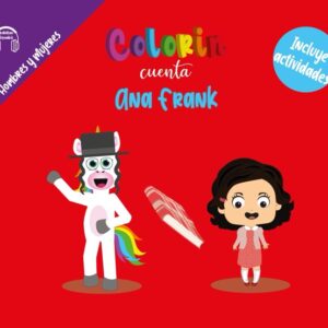 Colorin cuenta Ana Frank para niños