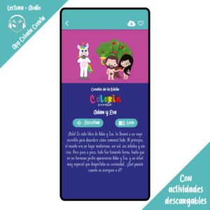 Colorin cuenta Adán y Eva
