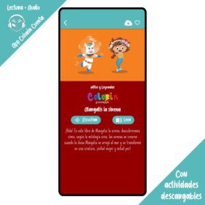 Colorin cuenta Atargatis la sirena